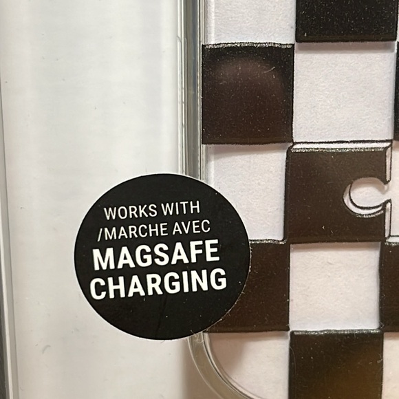 NWT COACH iPHONE CHECKER CELL PHONE CASE 12/12 PRO - Picture 4 of 15